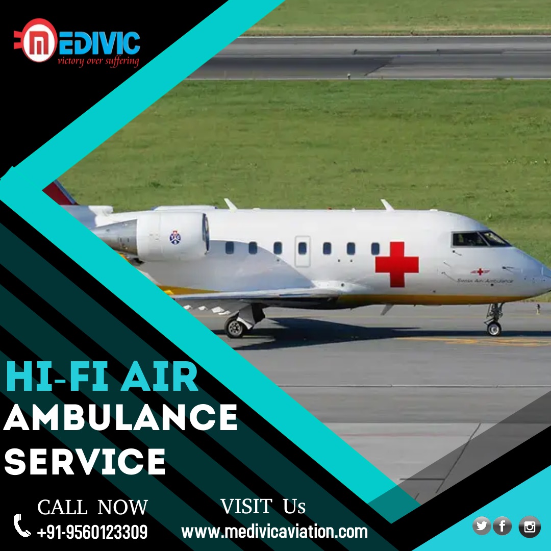 Avail Quick Emergency Air Ambulance Service in Vellore by Medivic
