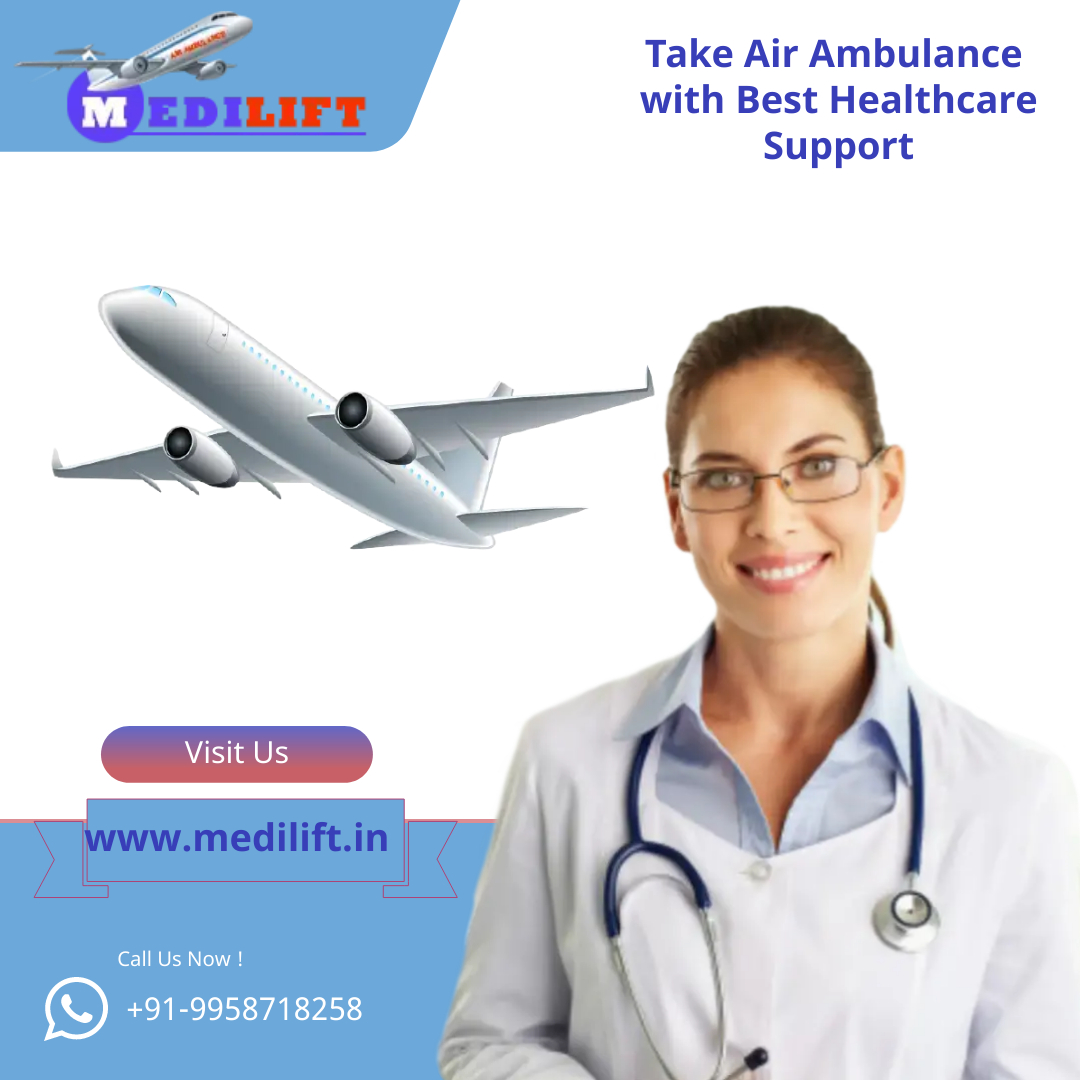 Get Air Ambulance in Dibrugarh with Top-Quality ICU Setup