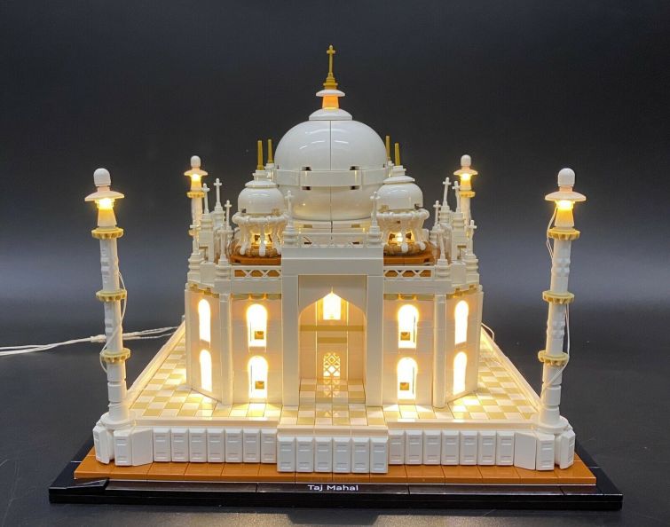 USB Powered LED Lighting Kit For 21056 Lego Taj Mahal