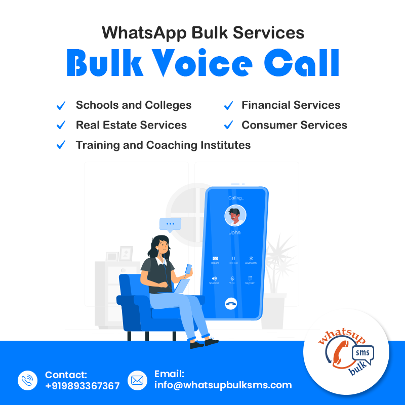 Bulk Voice Call Service Provider in India