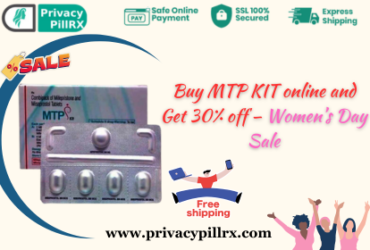 Buy MTP KIT online and get 30% off – Women’s Day Sale