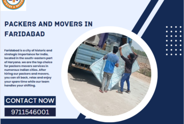 Movers Packers in Faridabad – Best Packers and Movers in Faridabad