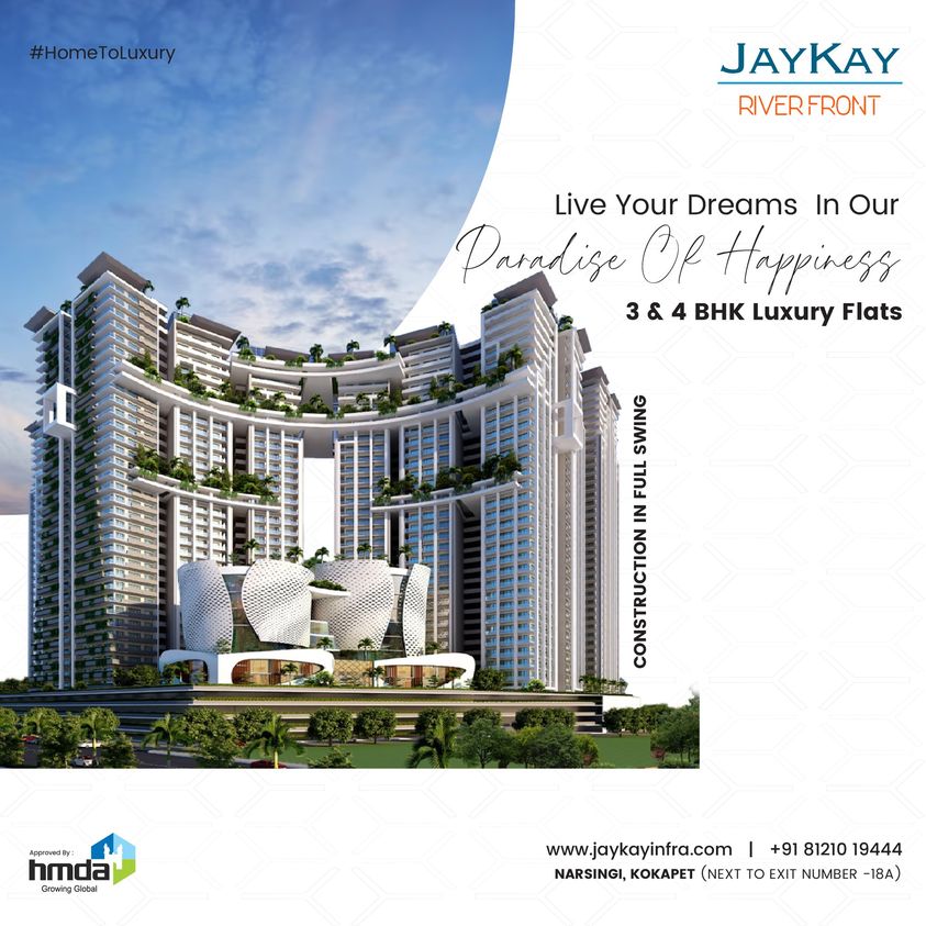 4BHK flats in kokapet | JayKay Infra