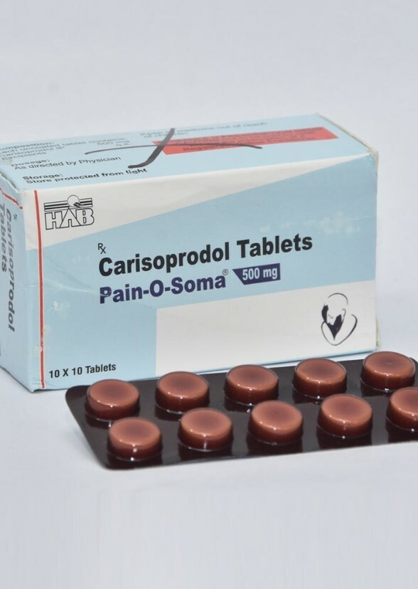 Private: Pain O Soma 500mg | Carisoprodol | lifecarepills