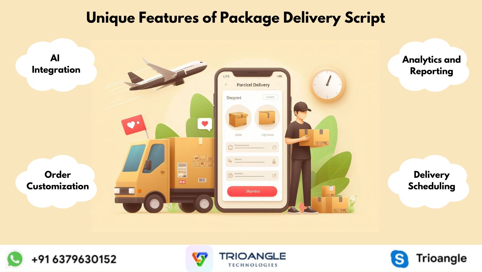 The Unique Features in Package Delivery App Development