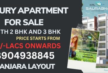 1125 Sq.Ft Flat with 2BHK For Sale in MNM KPL SAURABHA