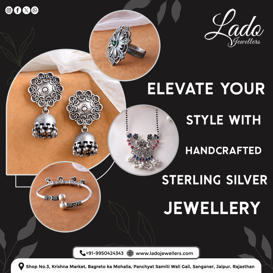 Lado Jewellers Your One-Stop Online Store for Silver Jewellery