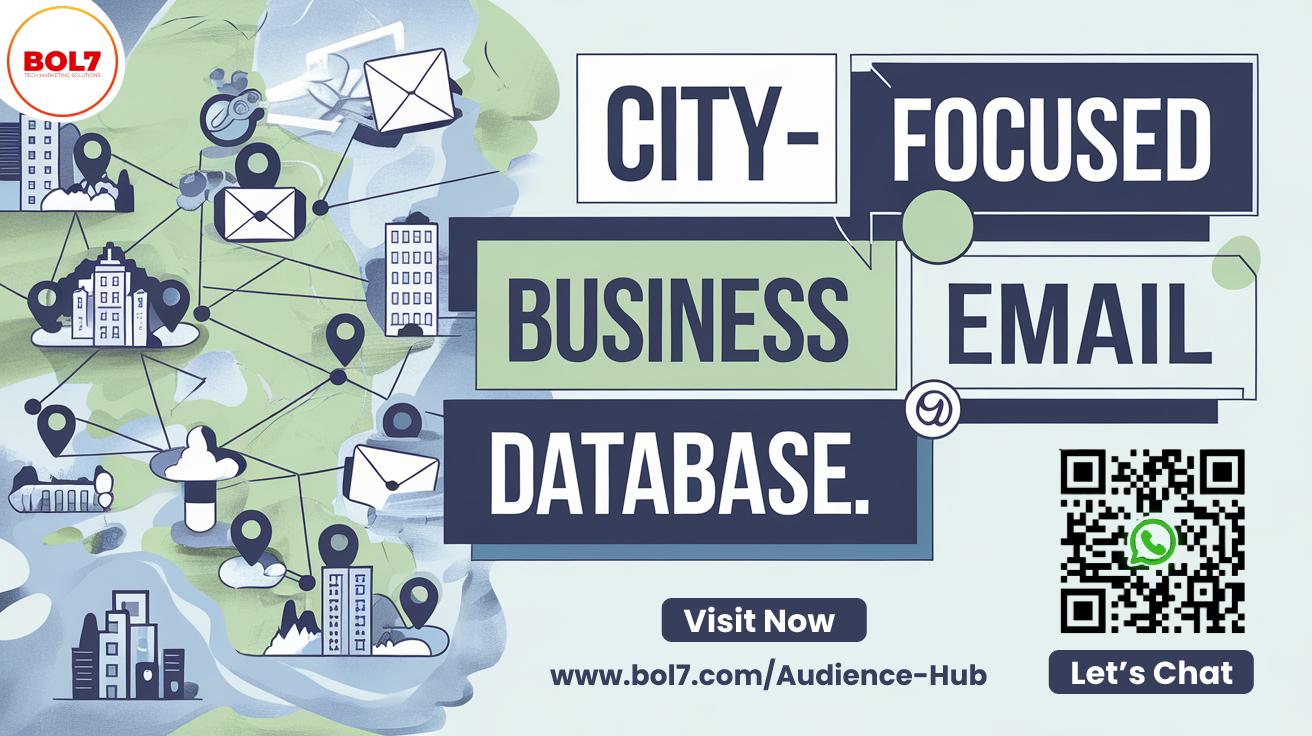 City-focused Business Email Database