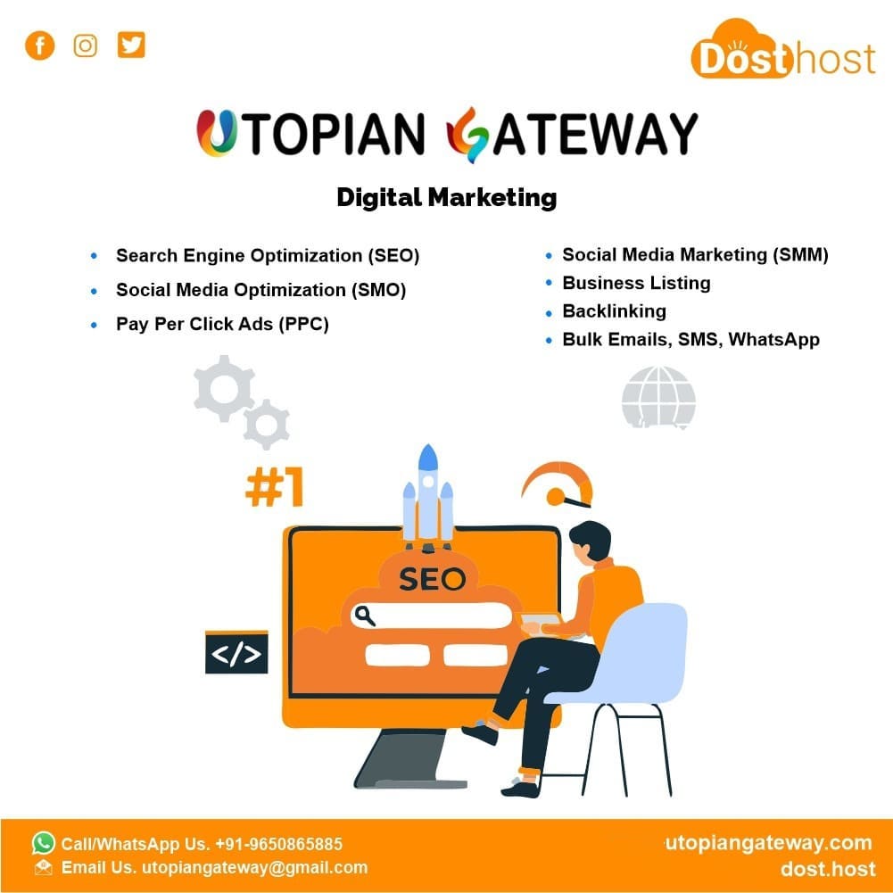 Drive Your Growth with Utopian Gateway – Your Trusted Digital Marketing Agency