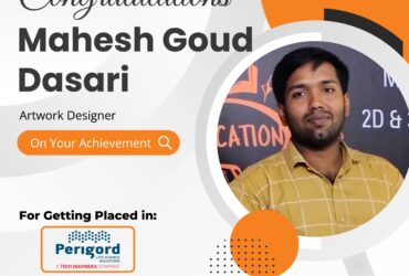 "Another Success Story: Mahesh Goud Dasari Joins Perigord, A Tech Mahindra Company, through Prism Multimedia!"