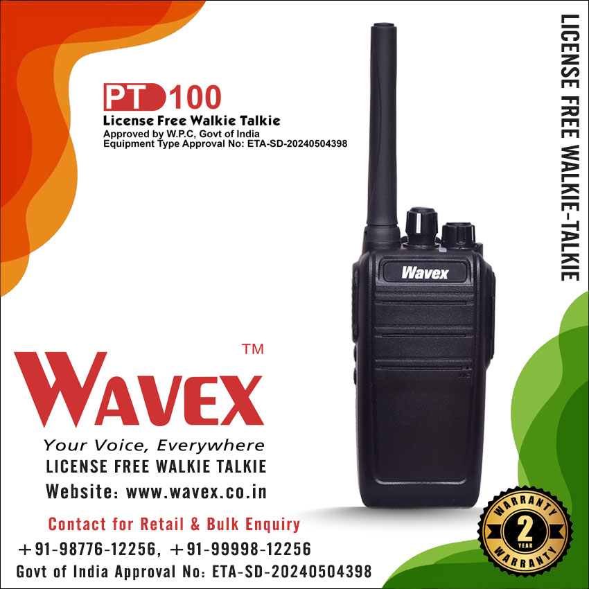 License Free Walkie Talkie suppliers dealers sellers in India Delhi NCR Punjab Noida