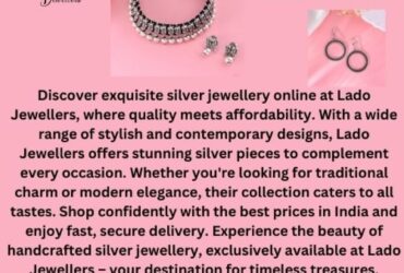 Premium Silver Jewellery Online in India for Every Occasion