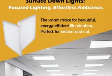 Say Goodbye to Dull Lighting with Illuminée Surface Down Lights