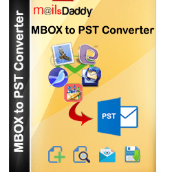 MailsDaddy MBOX To PST Converter Program