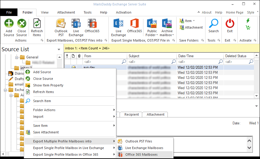 MailsDaddy Office 365 to Office 365 Migration Tool
