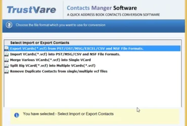 Best VCF to PST Converter – Import vCard Contacts to Outlook