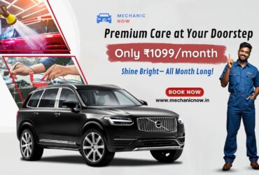 Monthly Car Wash Plan @ ₹1099 – Doorstep Service