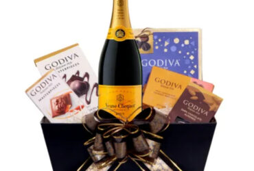 Buy Veuve Clicquot Gift Basket Online with Fast Delivery