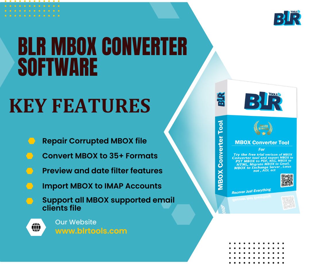 Convert MBOX to PST by BLR MBOX Converter Tool